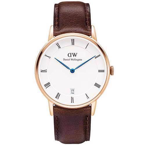 Image of Rosa forgyldt Dapper Bristol quartz Dame ur fra Daniel Wellington